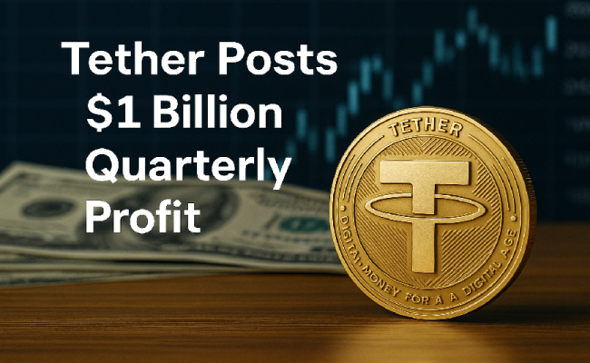 Tether сообщает о прибыли в размере 1 млрд долларов