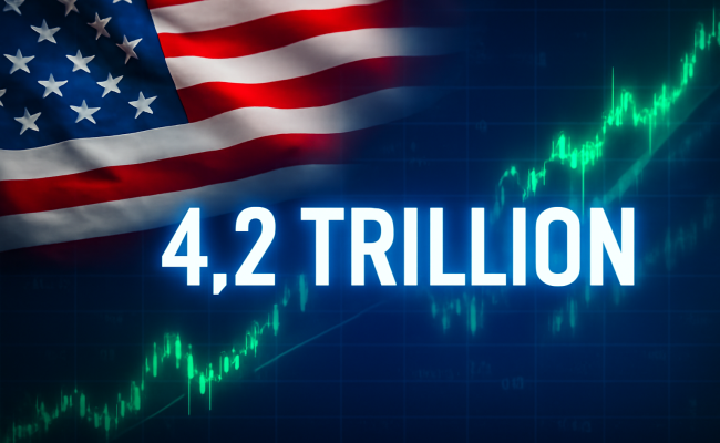 Крипто-вливания США достигли $4,2 трлн