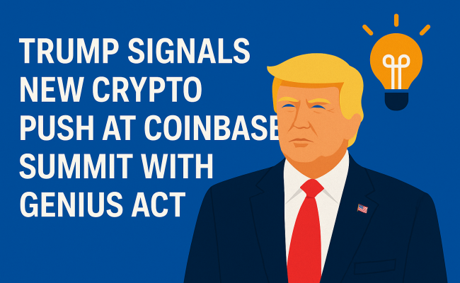Trump Hints at New Cryptocurrency Moves