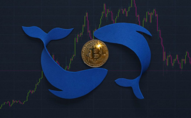 Киты скупают биткоины на падении цены