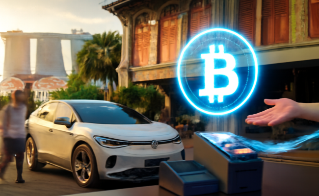 Volkswagen Singapore принимает оплату в криптовалюте